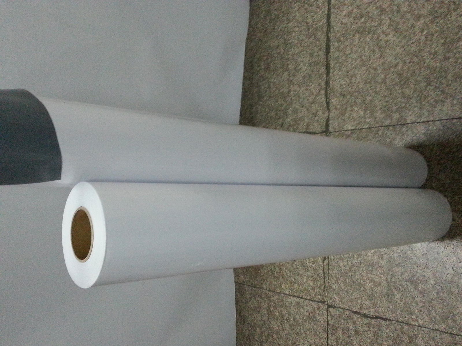 PVC Self adhesive vinyl white wraps 2