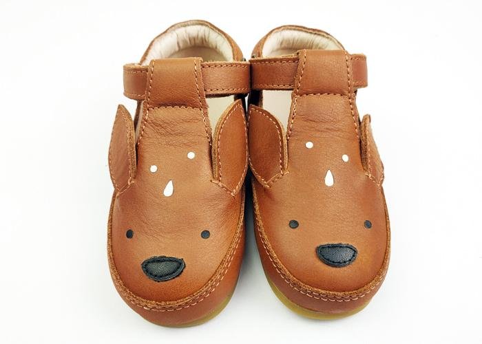 Slip on Soft Real Leather Boat Kids Boys Girls Loafers 2