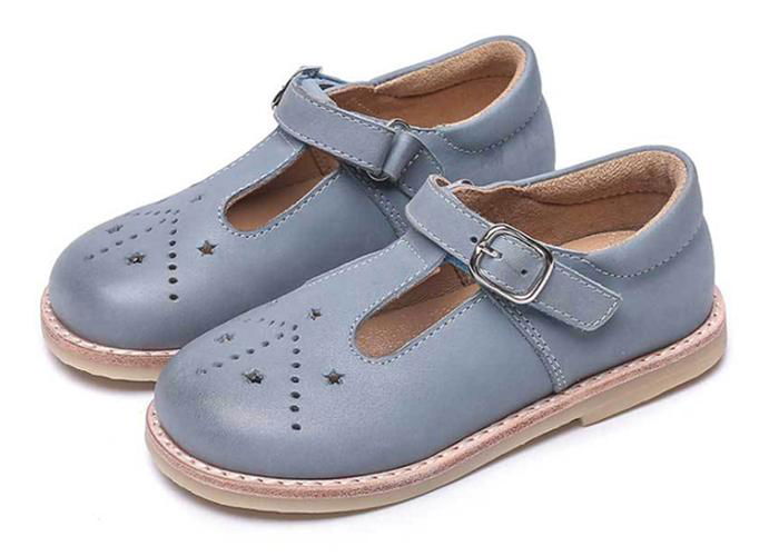 T Bar Leather Kids Soft Shoes School Party Dress Shoes