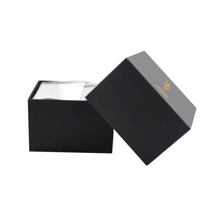 Urbrand Customized High Quality Black Matte PaintingWooden Single Watch Box 4