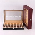 High Quality 12 Slots Leather Pen Box Fountain PenDisplay Box Wholesale,wooden p 3