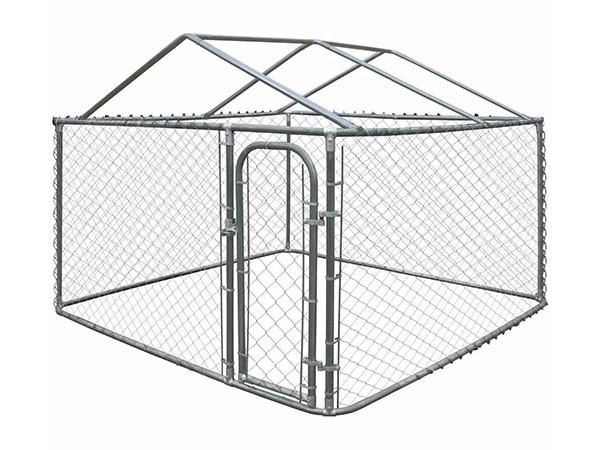 Chain Link Dog Cage 5