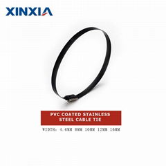 304 Stainless Steel Pvc Coated Cable Ties