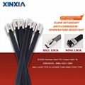 304 Stainless Steel Pvc Coated Cable Ties