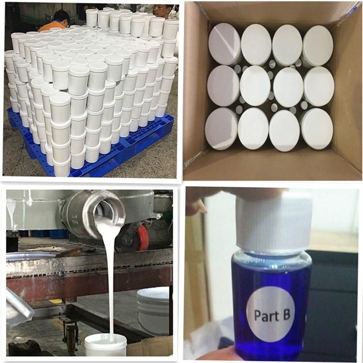 Factory price silicone rubber rtv 2 for concrete mould making 3
