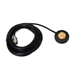 UAYESOK 2.15" (55mm)Mini NMO Magnetic Mount Base with 5M(16.4ft) RG58 Cable