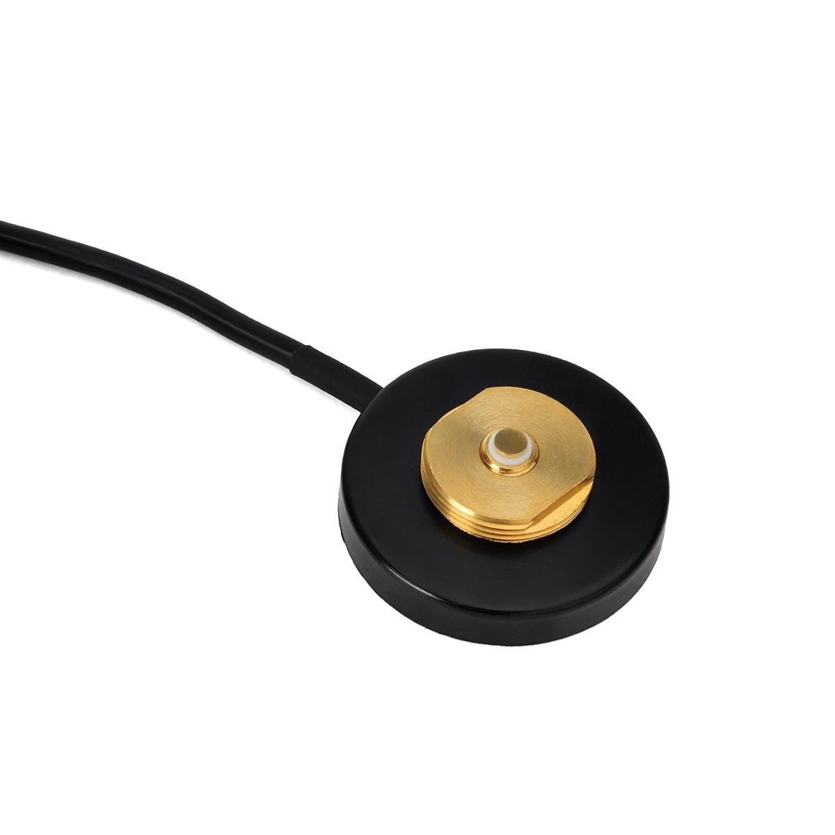 UAYESOK 2.15" (55mm)Mini NMO Magnetic Mount Base with 5M(16.4ft) RG58 Cable 5