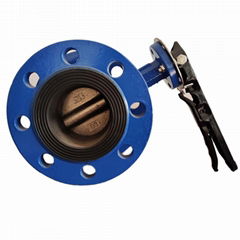 Dn400mm Butterfly Valve ss316 Ductile Iron Body Butterfly Valves