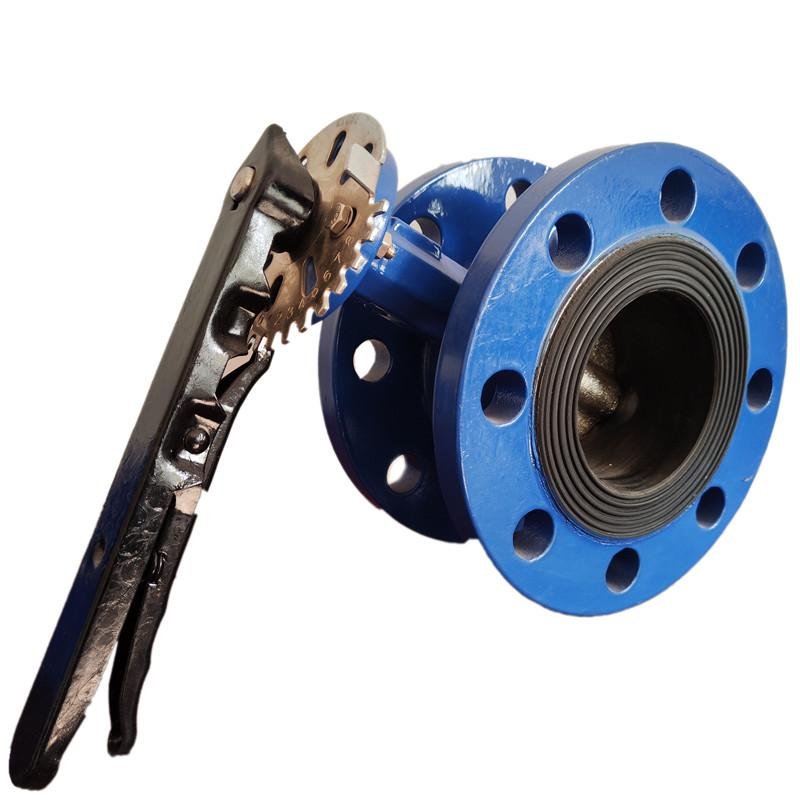 Dn400mm Butterfly Valve ss316 Ductile Iron Body Butterfly Valves 2