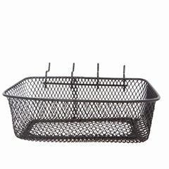 Steel Mesh Metal Pegboard Basket for Accessory Hanging Storage Display Basket Wa