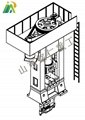 Popular Press Machine 630 ton Electric Screw Press for Refractory Bricks 3