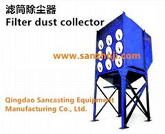 Filter dust collector