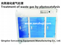 Treatment of waste gas by photocatalysis 1