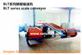 BLT series scale conveyor