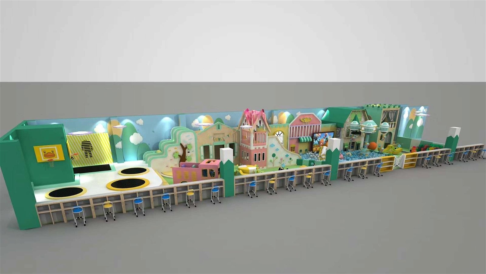Fantastic Indoor play centre Indoor playground business  5