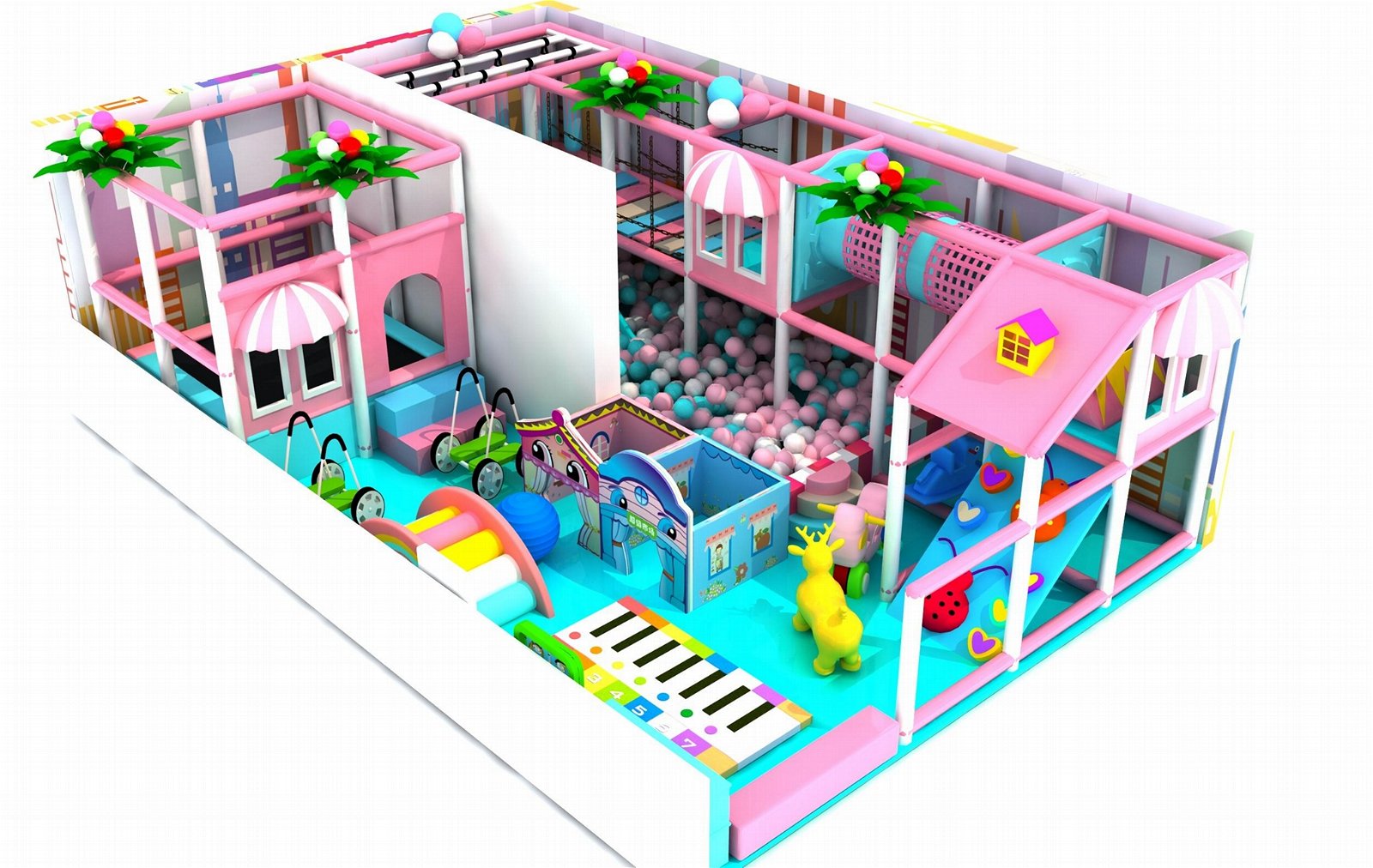 Kids Soft indoor playground Commercial Indoor play area  4