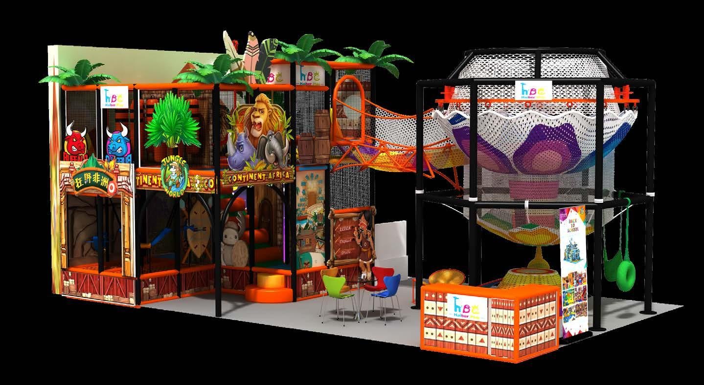 2020 Kids Amusement park Indoor Playground Kids Play Structure 1
