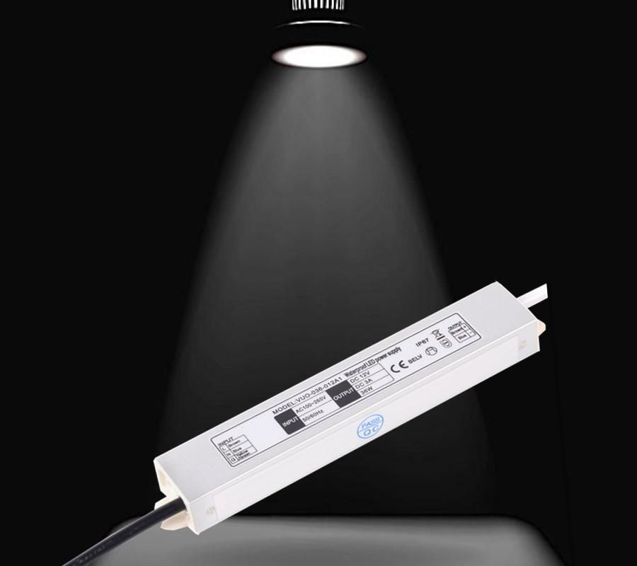 LED ultra-thin plastic shell power supply 4