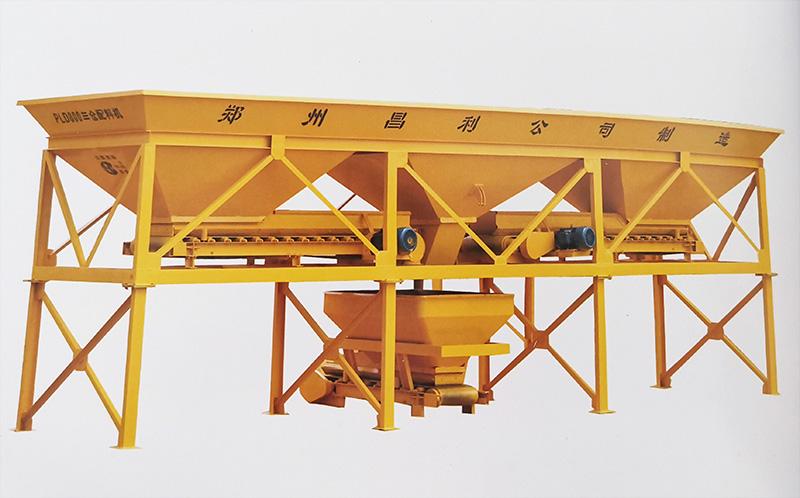 河南小型砂石布料機PLD800兩倉三倉混凝土配料機 2
