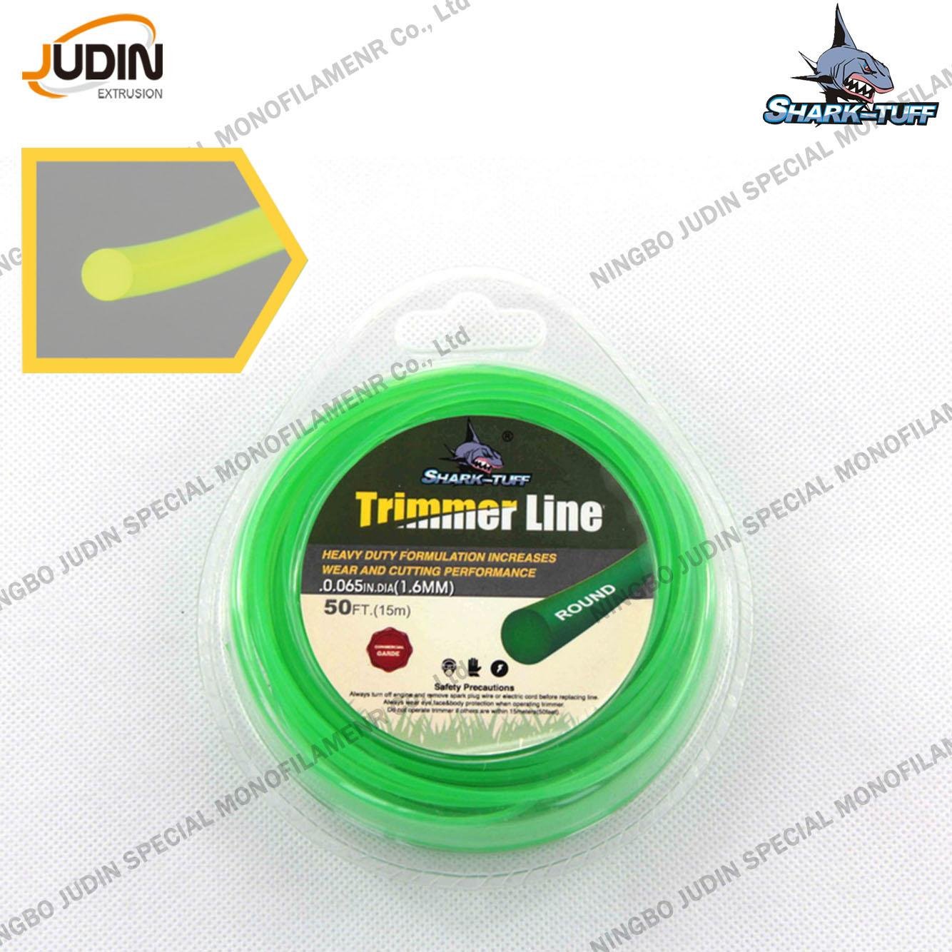 High efficiency grass cutter nylon line different shape trimmer line  2