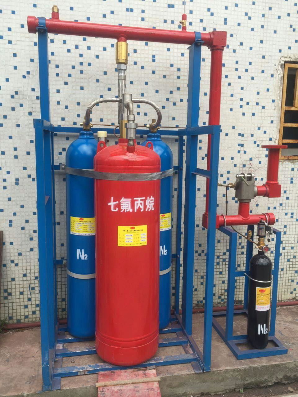 外貯壓式七氟丙烷滅火系統 外貯壓備壓七氟丙烷 3