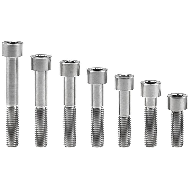 DIN 912 Hex socket bolt titanium screws for bicycle 3