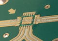 Step plated PCB