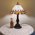 Chinese Factory E27 Living Room Table Lamp Vintage Glass Antique Bedroom Lamps 1