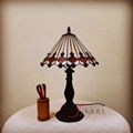 Chinese Factory E27 Living Room Table Lamp Vintage Glass Antique Bedroom Lamps 5