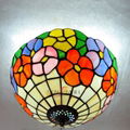 Stained glass aisle Tiffany night lamp ceiling lights 3