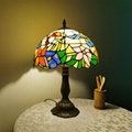 Custom Wholesale Handmade Antique Stained Glass Tiffany Table Lamp for Hotel 2