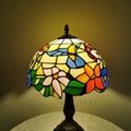 Custom Wholesale Handmade Antique Stained Glass Tiffany Table Lamp for Hotel 3