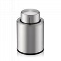 Popular Wine Accessory Metal Stainless Steel Wine Bottle Stopper 5