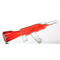 800ml Drinking Vessel Pyrex Glass Crystal Gun Shape Whiskey Decanter 3