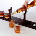 800ml Drinking Vessel Pyrex Glass Crystal Gun Shape Whiskey Decanter 5