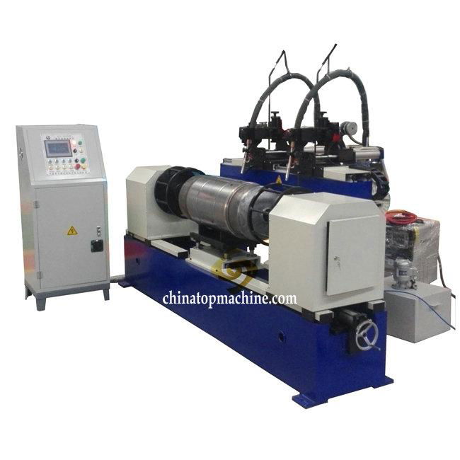 China Tank Double Circular Seam MIG Welding Machine