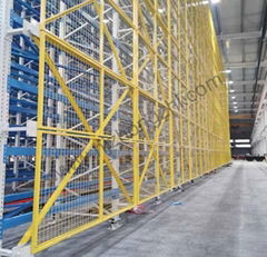 High Strength Heavy Duty Racking Protective Steel Wire Mesh Partition 