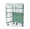 Logistics Truck   Wire Containers Exporter  Pallet Rack Wire Mesh Deck  1