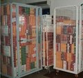 Logistics Truck   Wire Containers Exporter  Pallet Rack Wire Mesh Deck  2