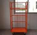 Logistics Truck   Wire Containers Exporter  Pallet Rack Wire Mesh Deck 