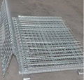 Steel Foldable Wire Mesh Container  custom Wire Container  wire containers   5