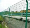 3D Curved Sshape High Security Fence System Railway Metal Wire Fence  2