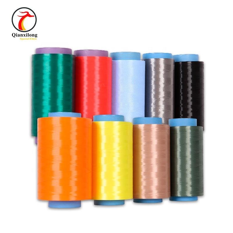 Red UHMWPE dyed yarn 5