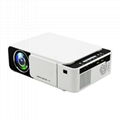 Factory wholesale cheap 800*480 lcd led mini portable home theater projector T5 1