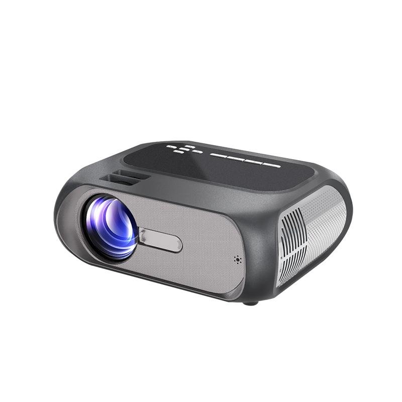 Factory wholesale 1280*720 hd lcd led mini portable video movie projector T7 2