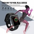 Fitness Tracker Bracelet I5 Fancytech Sports Waterproof Pink Black Red Clock  5