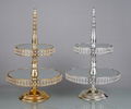 Cake stand | Handmade crystal beaded cup cake stand|Cake display 1