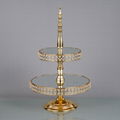 Cake stand | Handmade crystal beaded cup cake stand|Cake display