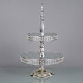 Cake stand | Handmade crystal beaded cup cake stand|Cake display