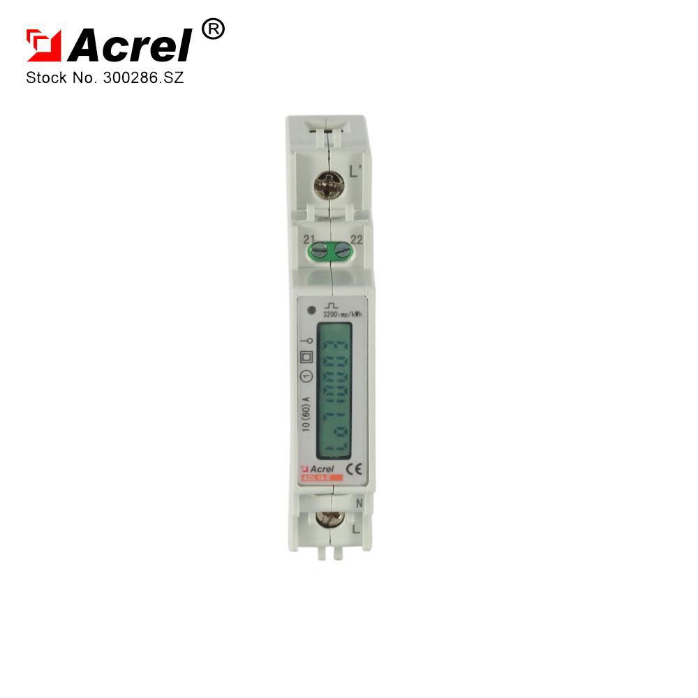 Acrel 300286.SZ ADL10-E single phase energy meter with 485 interface communicati 3